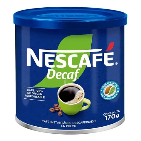 Café Instantáneo Nescafé Decaf Descafeinado 170g