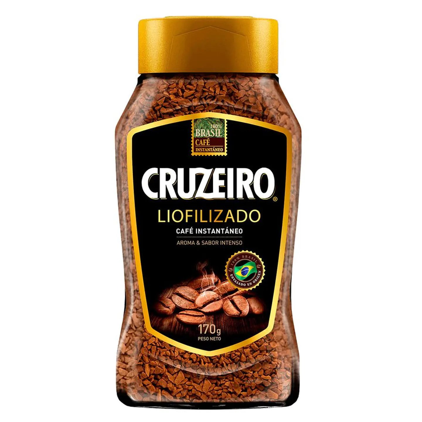 Café Instantáneo Liofilizado Cruzeiro 170g 1