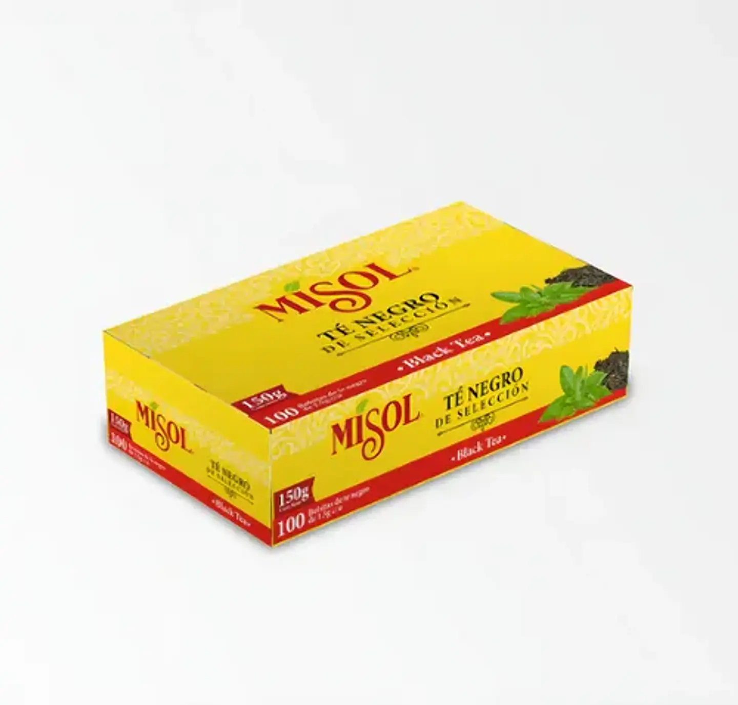 Té Negro de Selección Misol 100 Bolsitas (150g) 1