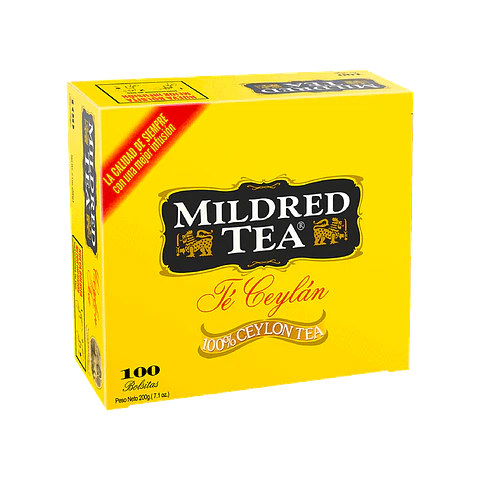 Té Ceylán Mildred Tea 100 Bolsitas (200g)