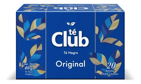 Té Negro Té Club Original 20 Bolsitas (40g)