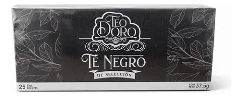 Té Negro de Selección Teodoro 25 Bolsitas (37.5g)