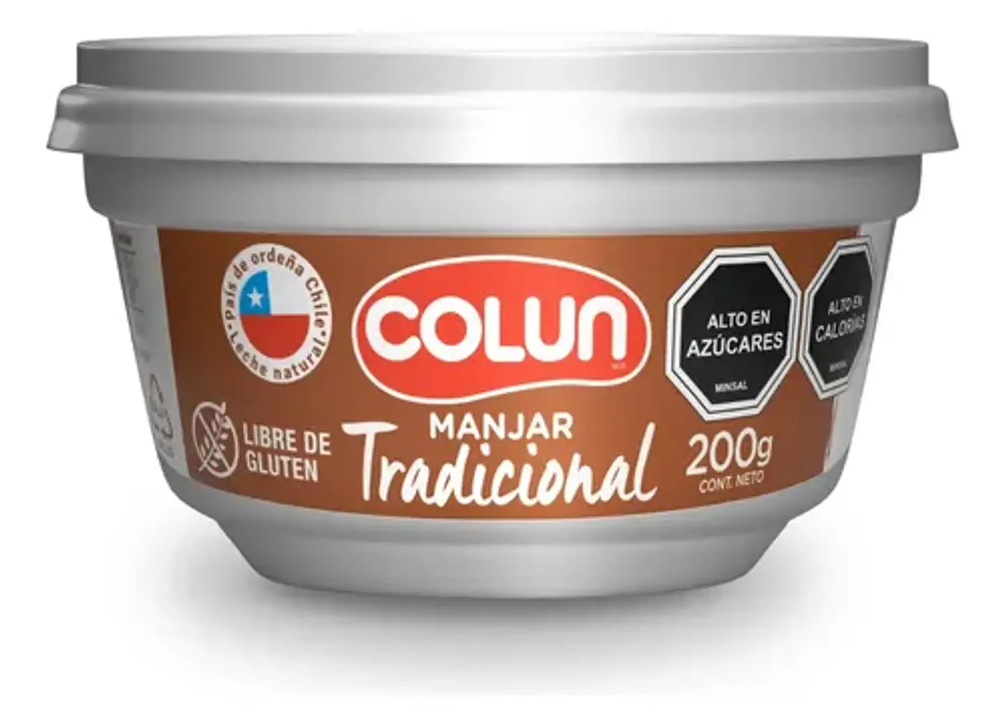 Manjar Tradicional Colun Libre de Gluten 200g 1
