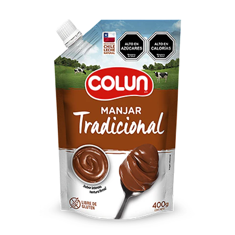 Manjar Tradicional Colun Bolsa Doypack 400g