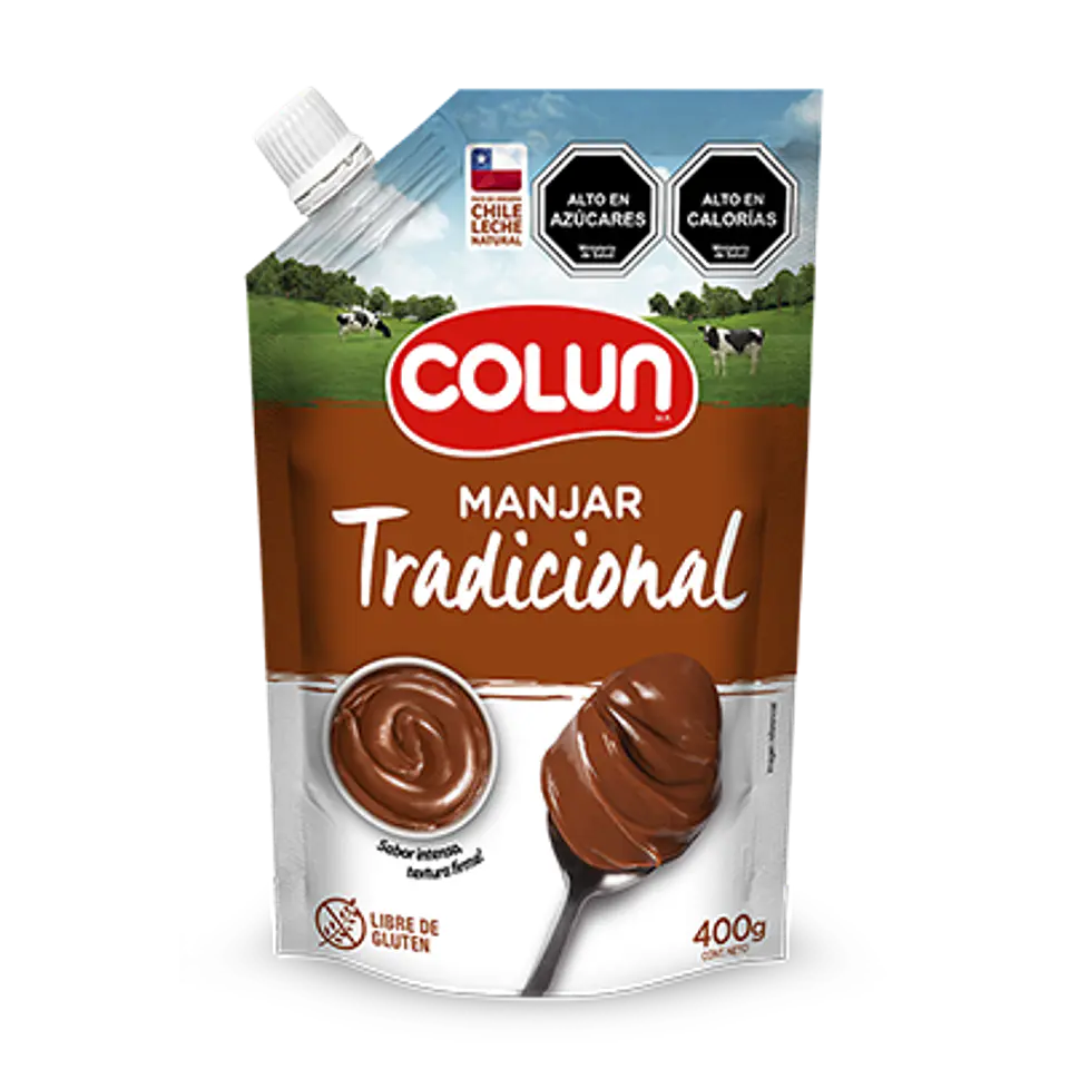 Manjar Tradicional Colun Bolsa Doypack 400g 1