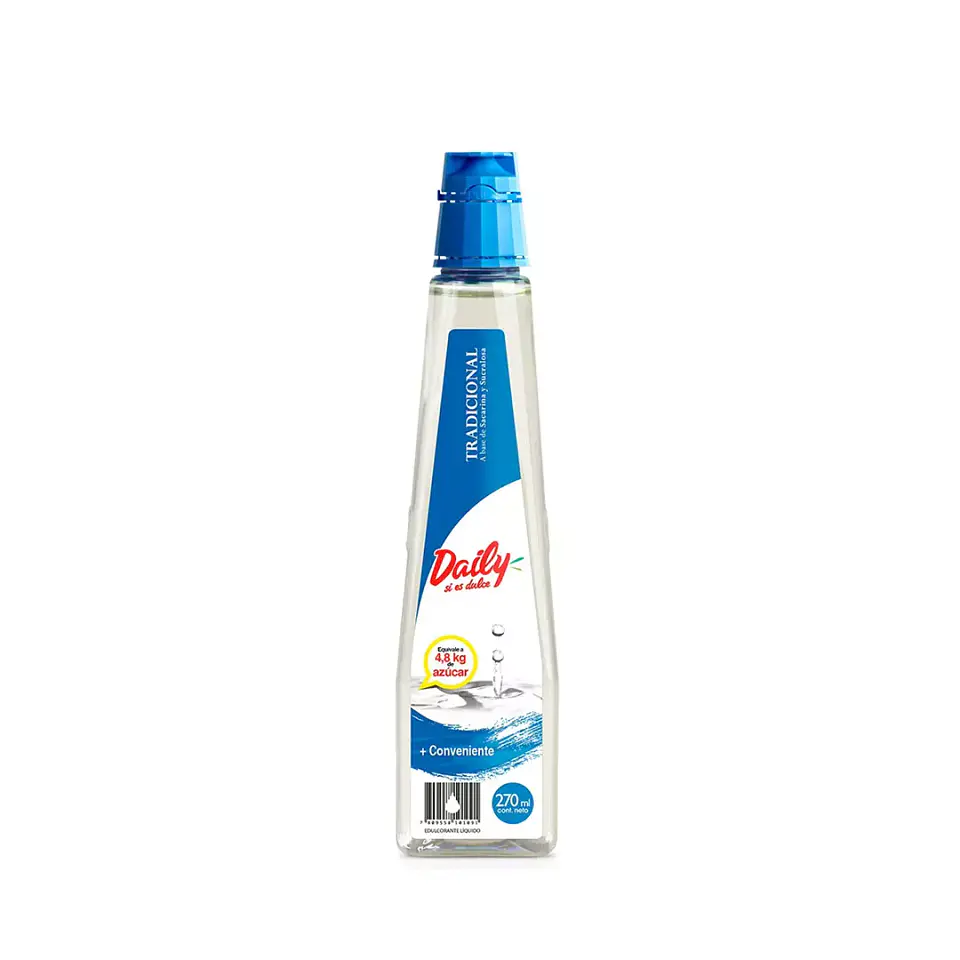 Endulzante Líquido Tradicional Daily 270ml  1