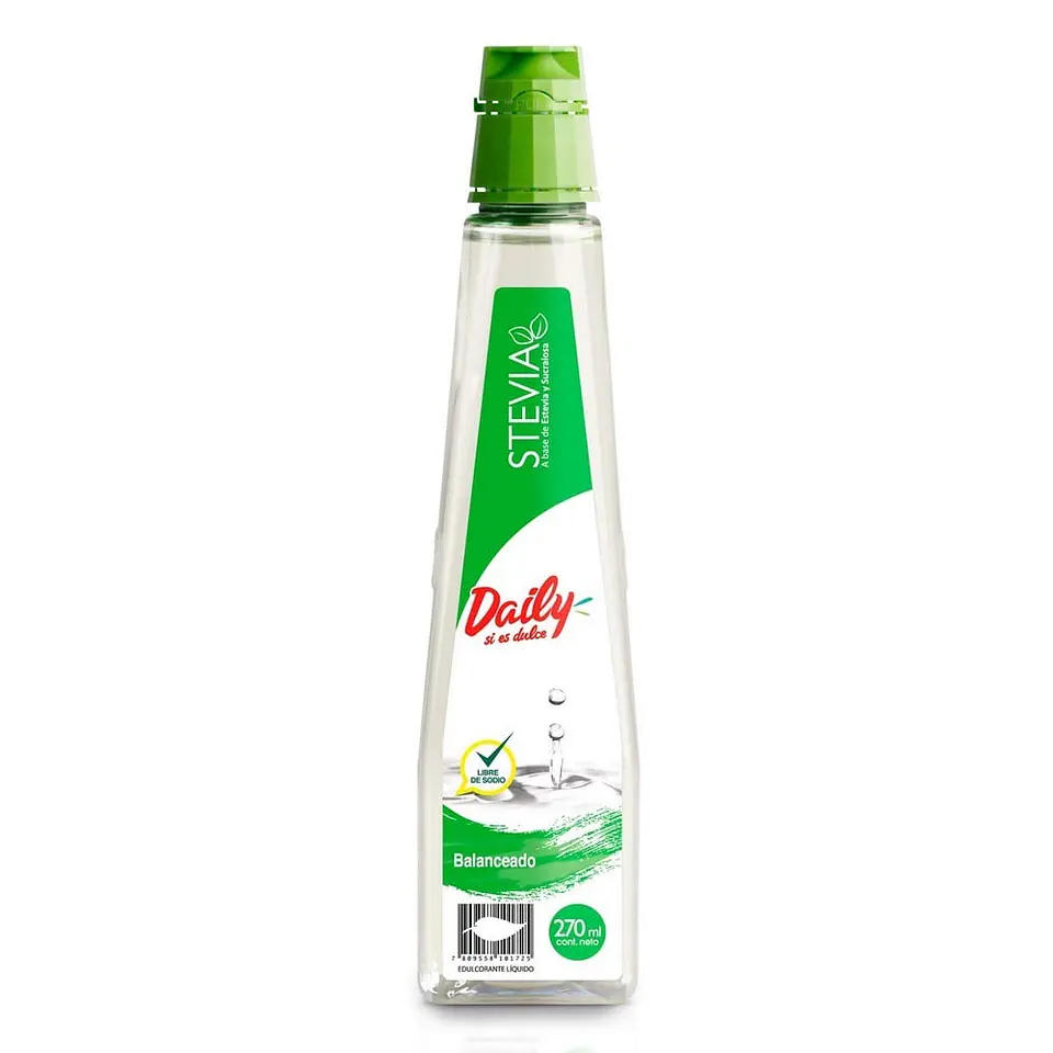 Endulzante Líquido Stevia Daily 270ml 1