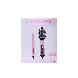 Kit Cepillo Secador Y Plancha 4091 Pink