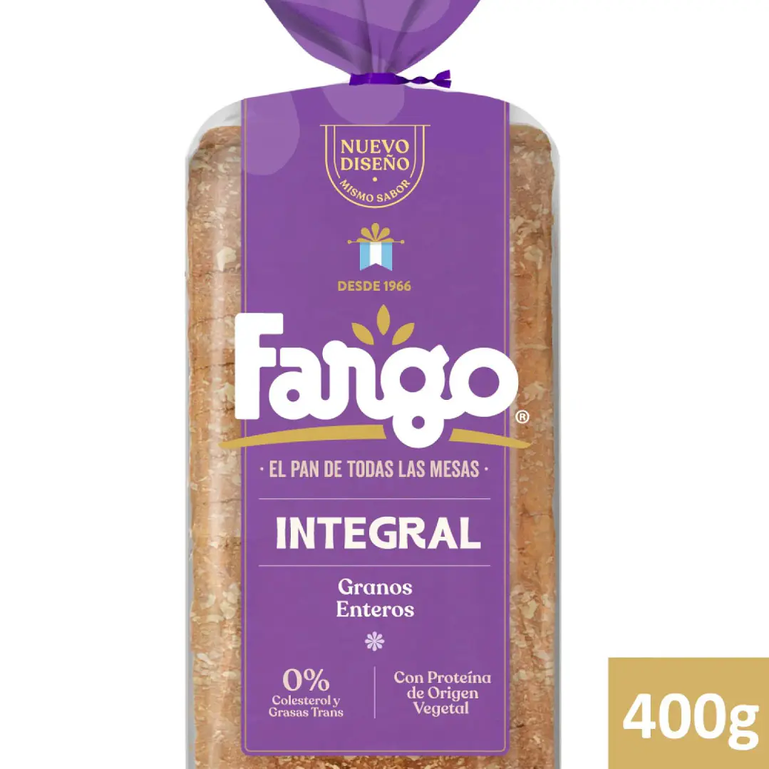 Pan Integral Grano Entero Fargo 1