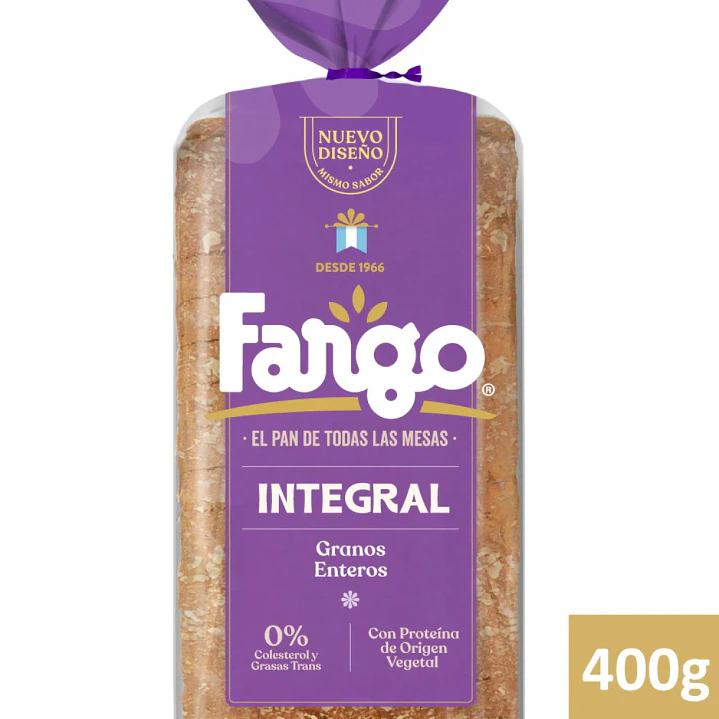 Pan Integral Grano Entero Fargo 1