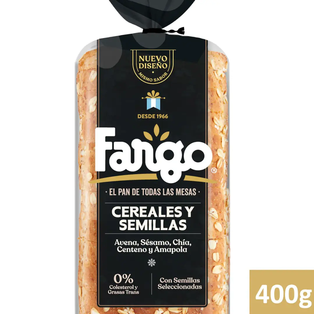 Pan Cereales y Semillas Fargo 1
