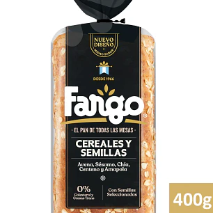 Pan Cereales y Semillas Fargo