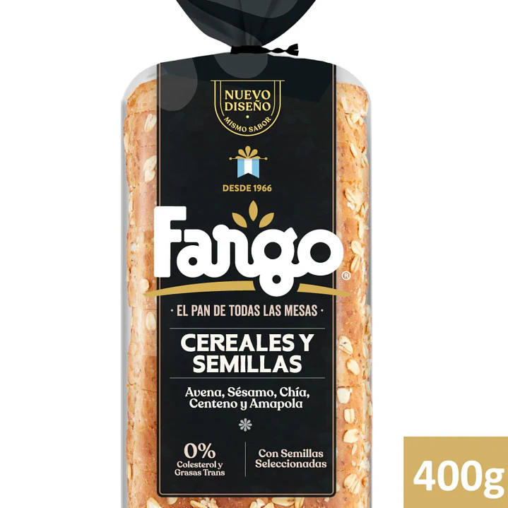 Pan Cereales y Semillas Fargo 1