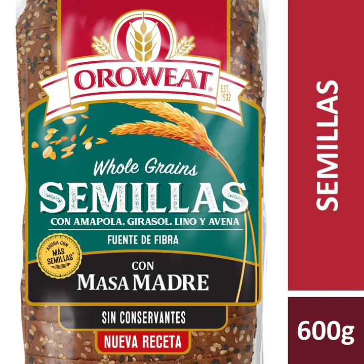 Pan Oroweat Semillas 1