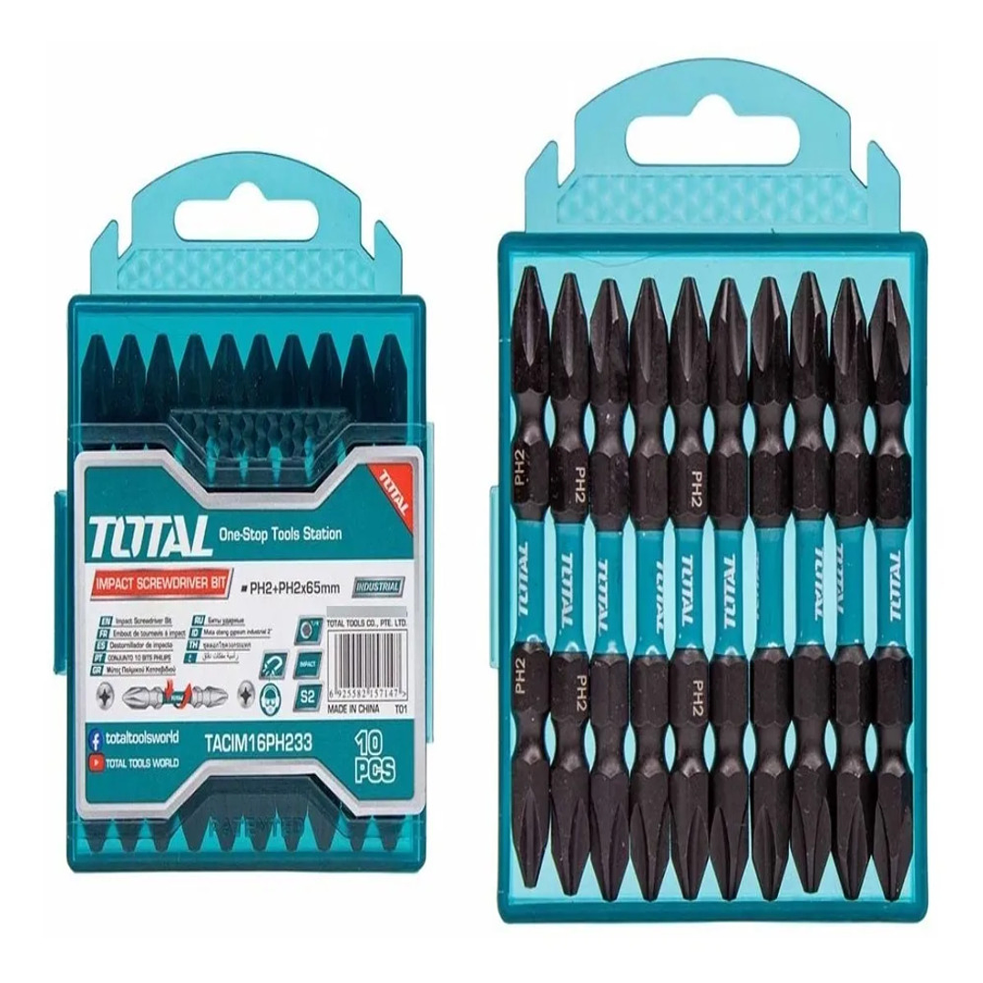 Set Punta Phillips Ph2 Doble Magnética Total Tacim16ph233 1