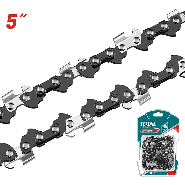 Repuesto de cadena para motosierra 5 Pulgadas Total Tools TGTSC50501 1