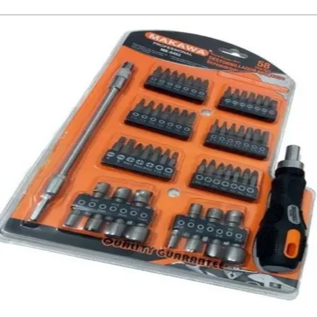 DESTORNILLADOR CON 58 PUNTAS MAKAWA 1