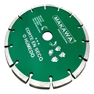DISCO DIAMANTADO 180MM VERDE MAKAWA