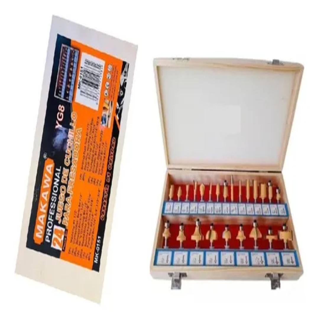 JUG CUCHILLO P. TUPI X 24PCS MAKAWA 1