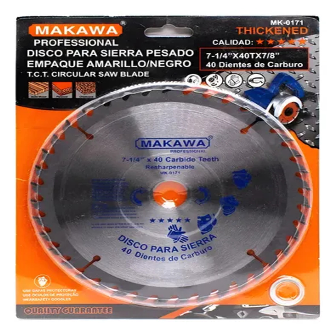 DISCO SIERRA 7 1.4X40T MAKAWA 1