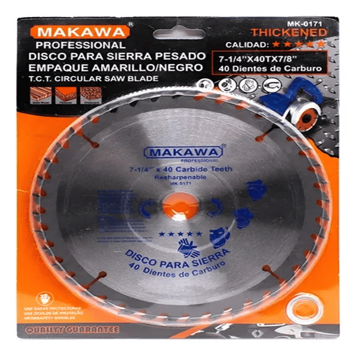 DISCO SIERRA 7 1.4X40T MAKAWA 1