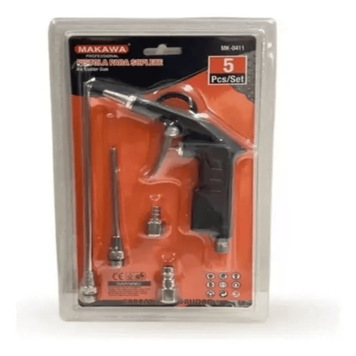 PISTOLA PARA SOPLETE X 5PCS MAKAWA 1
