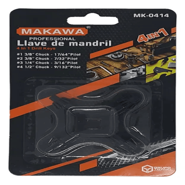 LLAVE P MANDRIL 4 EN 1 MAKAWA 1