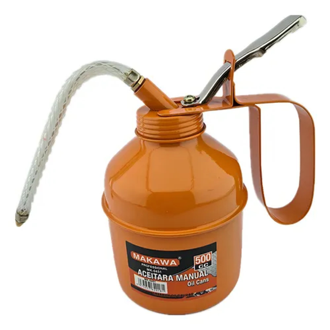 Aceitera Manual Manguera Flexible 500cc Makawa 1