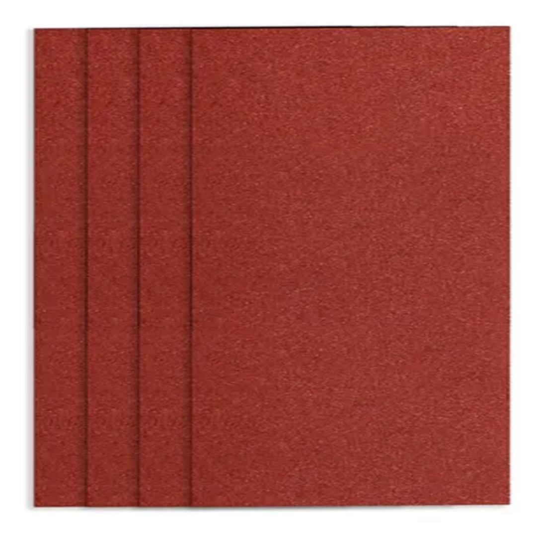 50 Hojas De Lija Para Pulir 90x231mm Grano Variado Total 1