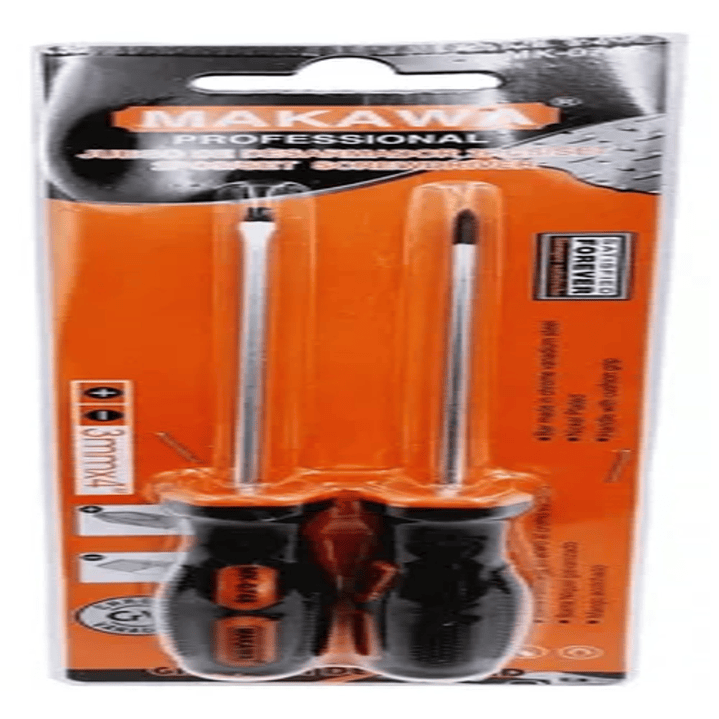 JGO DESTORNILLADOR X 2PCS 4X3MM MAKAWA 1