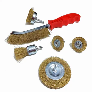 JGO ESCOBILLAS POR 6PCS MAKAWA