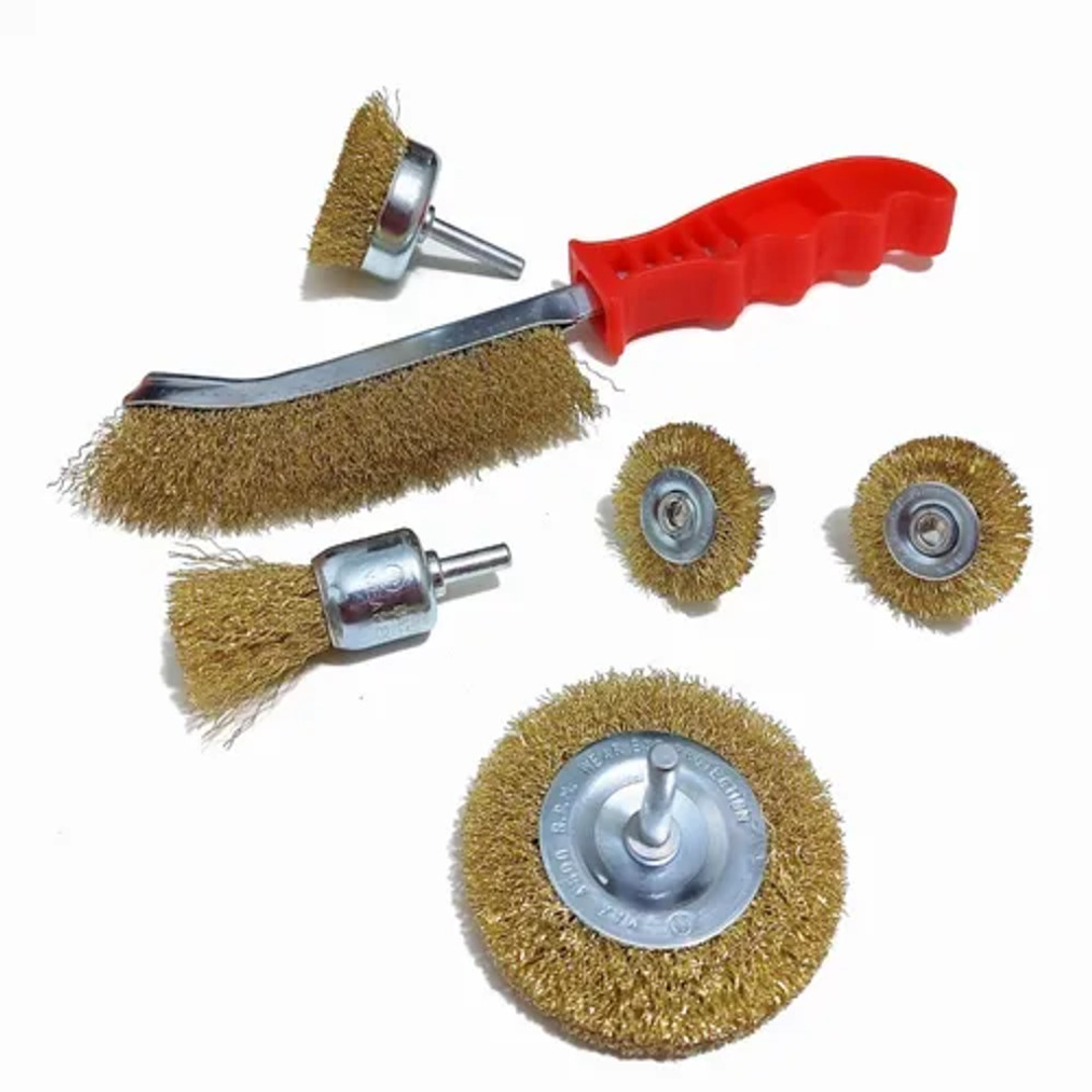 JGO ESCOBILLAS POR 6PCS MAKAWA 1