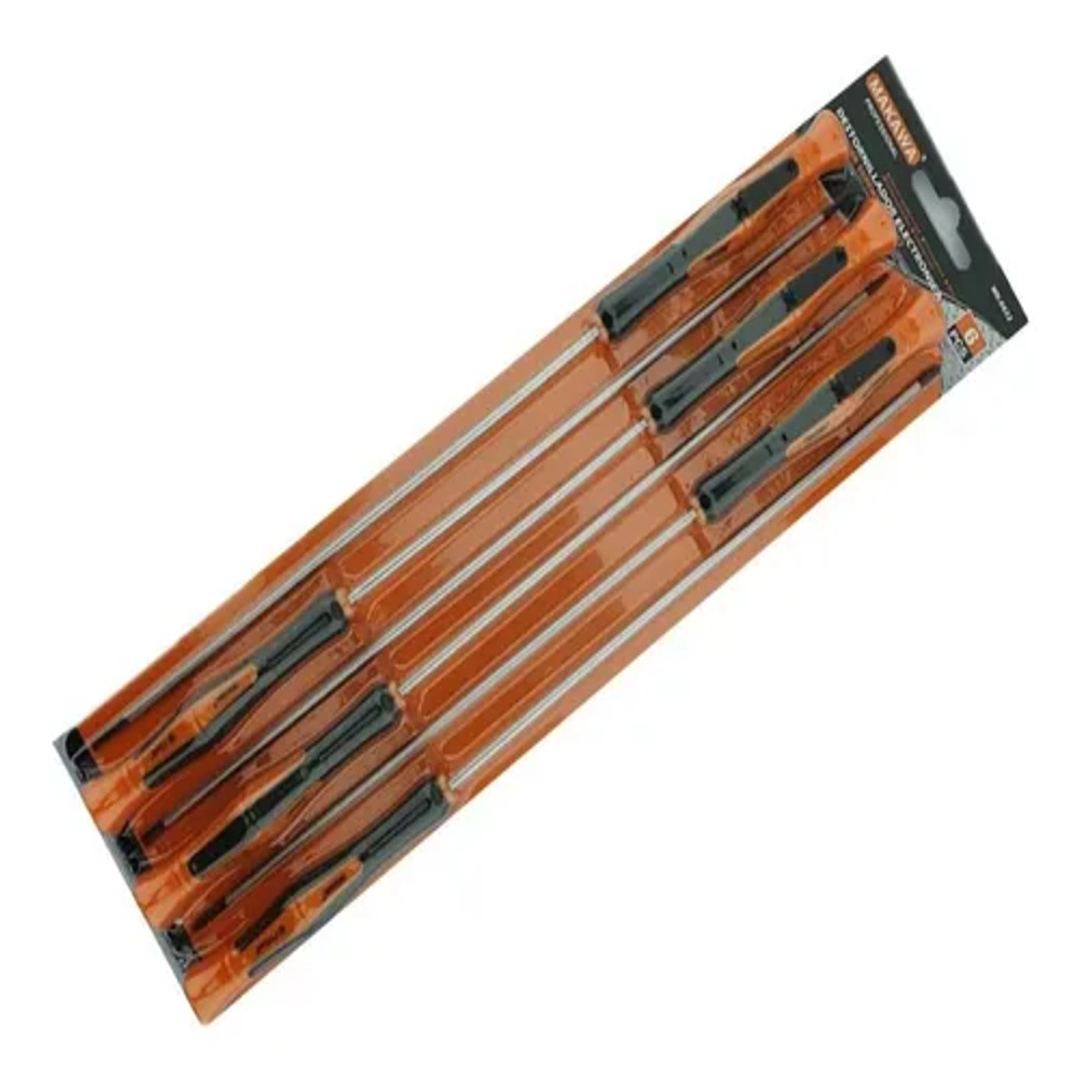 Juego De Destornilladores Para Electronica 6 Piezas Makawa 1