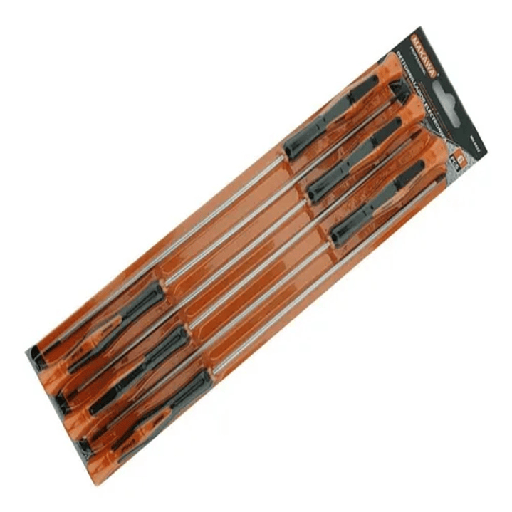 Juego De Destornilladores Para Electronica 6 Piezas Makawa 1