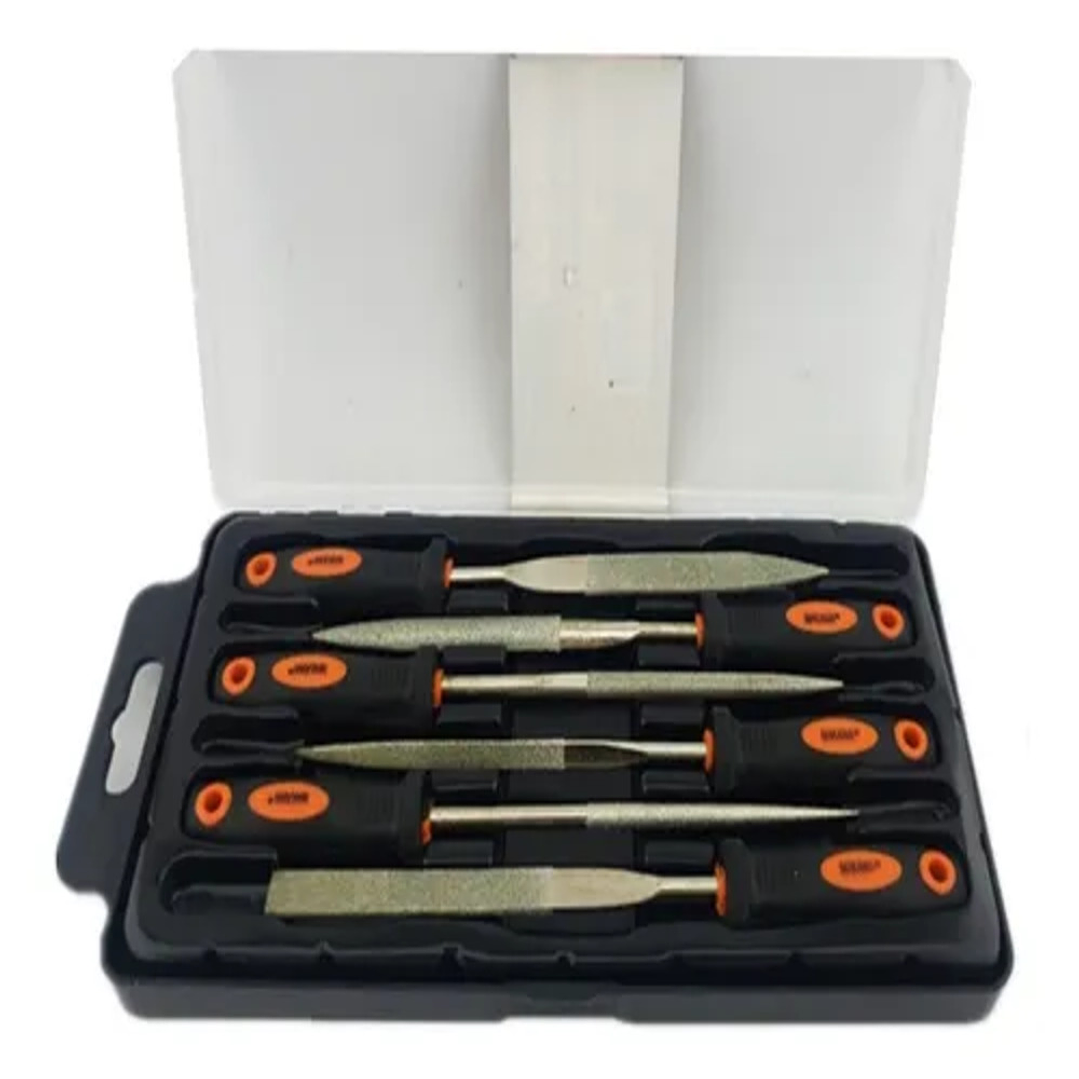 Juego De Limas De Acero 6 Piezas Makawa 1