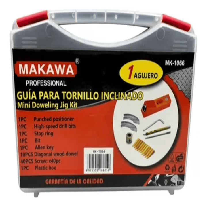 GUIA PARA TORNILLO INCLINADO 1 AGUJERO MAKAWA 1