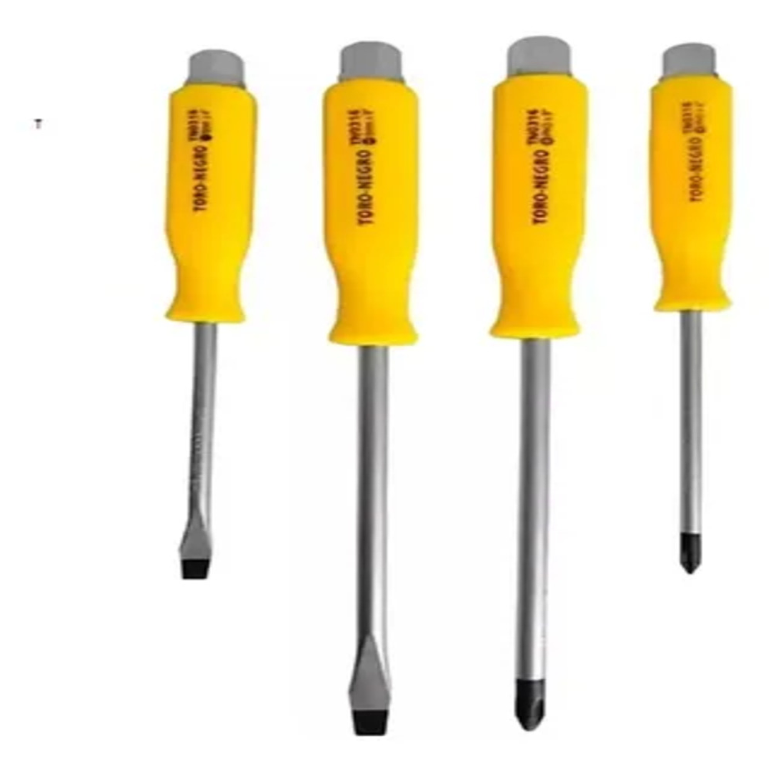 JGO DESTORNILLADOR 4PCS GOLPE NEVA 1