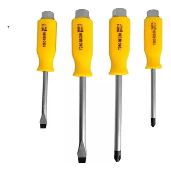 JGO DESTORNILLADOR 4PCS GOLPE NEVA 1