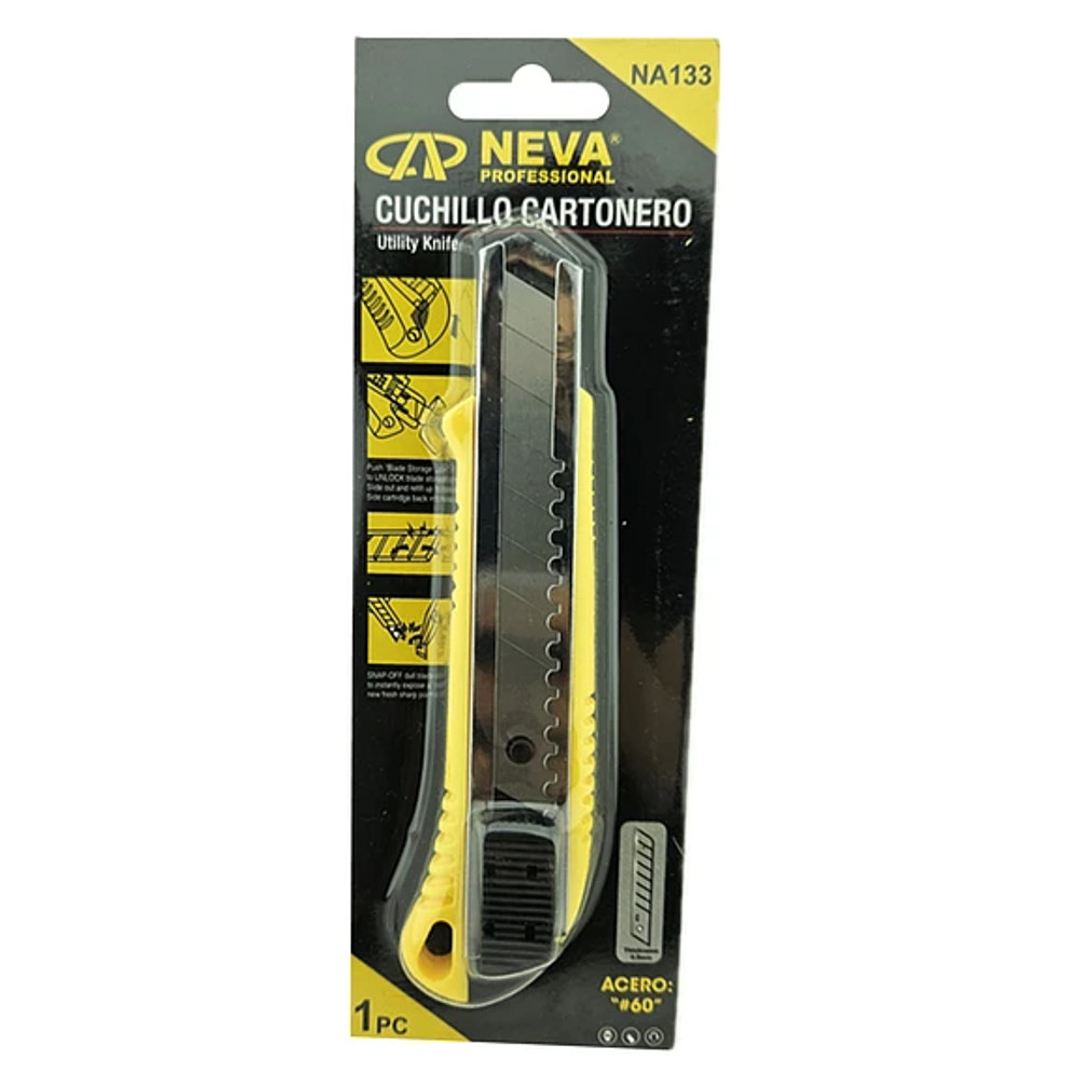 Corta Carton Cuchillo Cartonero Neva Na133 1