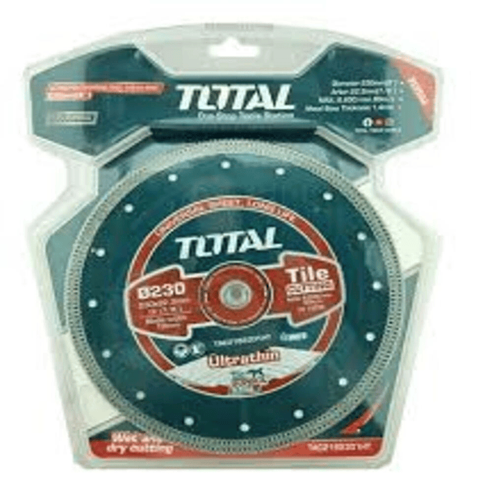 Disco Diamantado 230mm Ultra Fino Total Tac2182301ht 1