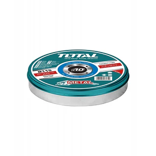 Disco De Corte P/ Metal Acero Inoxidable 115mm 10 Und Total