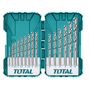 Set Juego Brocas Para Metal 15 Piezas Total Tacsdl51502