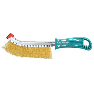Cepillo Escobilla Alambre Rizada 250mm Total Tht92102