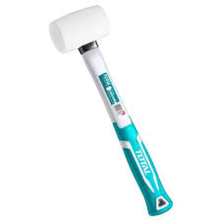 Combo Martillo Mazo De Goma 8oz Total Tht76836 1