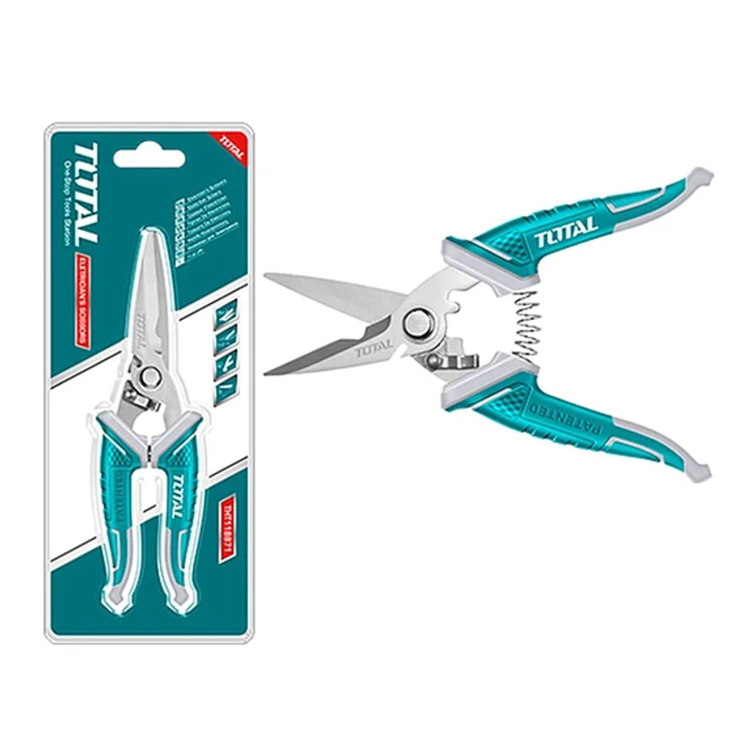 Tijera Electricista 8 Pulgadas (200mm) Total Tht118871 1