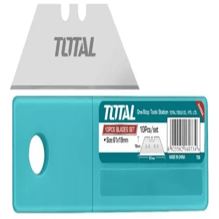 10x Repuesto Hoja Cuchillo Cartonero Retráctil Tht519001 1