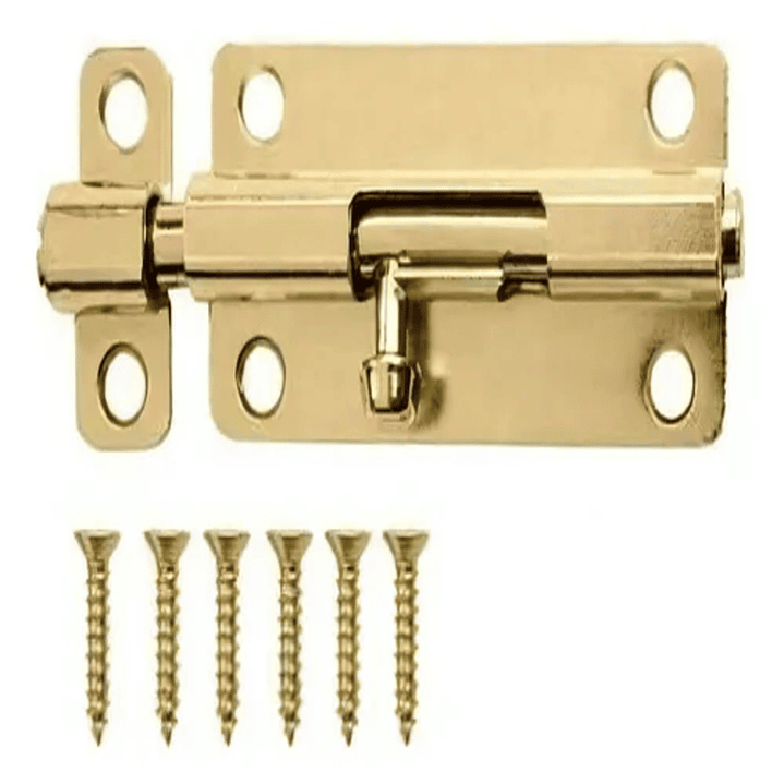 PICAPORTE DORADO 2-1/2