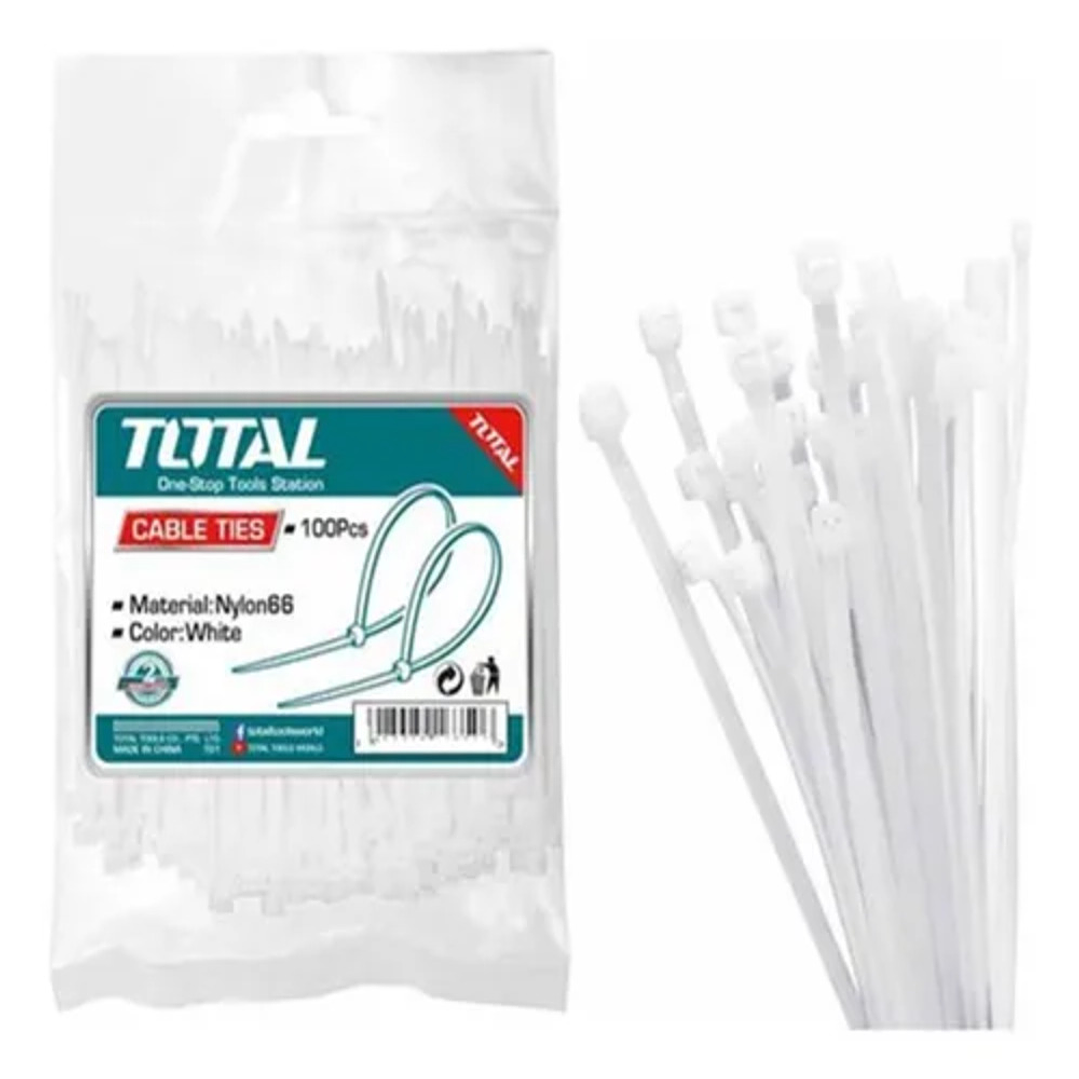 Brida Amarra Abrazadera Plástica 200 X 3.6mm Pack 100 Unds 1