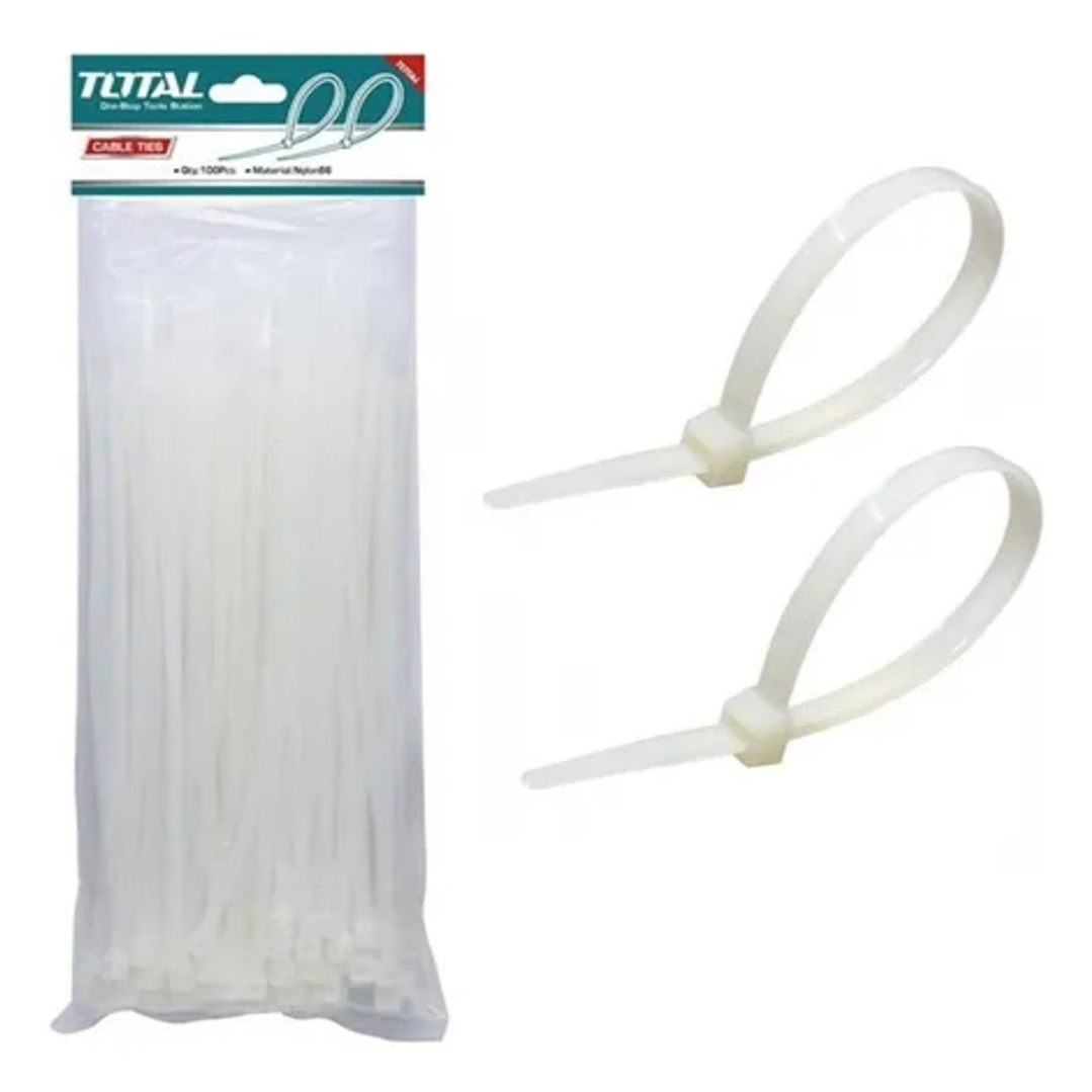 Brida Amarra Abrazadera Plástica 300 X 4.8mm Pack 100 Unds 1