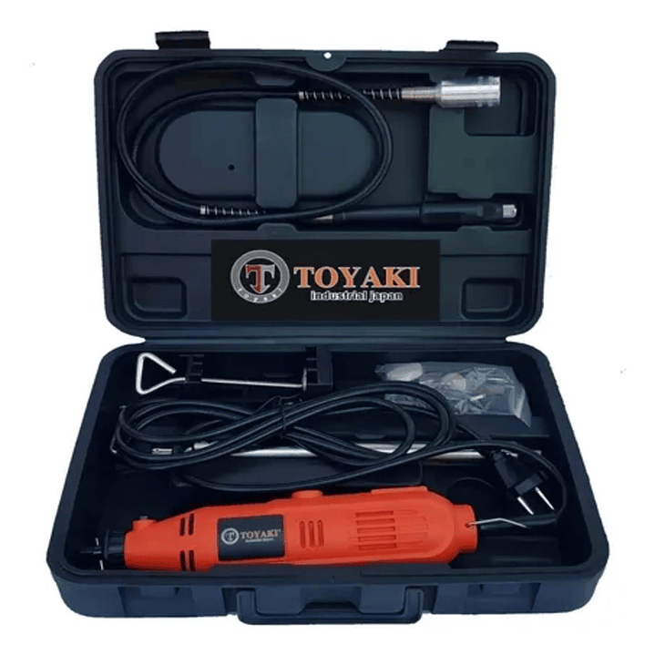 Herramienta Rotativa Mini Torno Multiuso 135w Toyaki Tk-828 1